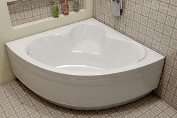 Акриловая ванна Relisan Polina 120x120 Гл000001267 без гидромассажа — фото 2, Акриловые ванны