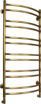 Водяной полотенцесушитель Domoterm Калипсо П12 500*985 Античная бронза — фото 4, Водяные полотенцесушители