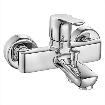 Смеситель для ванны E.C.A. Luna 102102450 Хром — фото 1, Смеситель для ванны