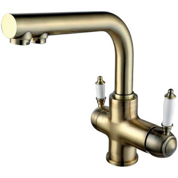 Смеситель для кухни Lemark Villa LM4861B Бронза — фото 1, Смесители для кухни