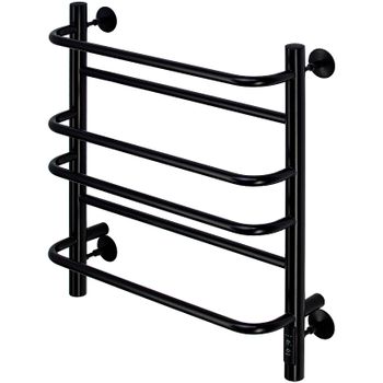 Электрический полотенцесушитель Comfysan Puro EC-6 60x50 012878 Черный матовый — фото 1, Электрические полотенцесушители