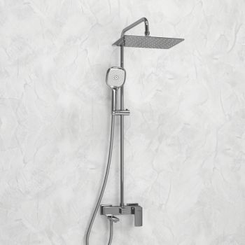 A177.069.065.087.CH Душевой комплект со смесителем — фото 1, Душевые стойки