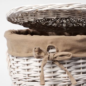 Aller WB-106-M Плетеная корзина для белья с крышкой — фото 5, Корзины для белья