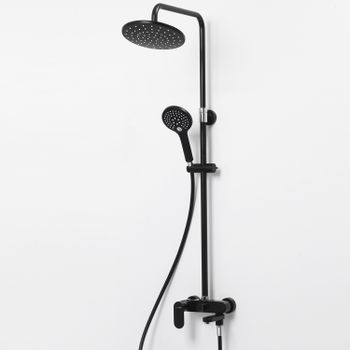 A17401 Душевой комплект со смесителем — фото 2, Душевые стойки