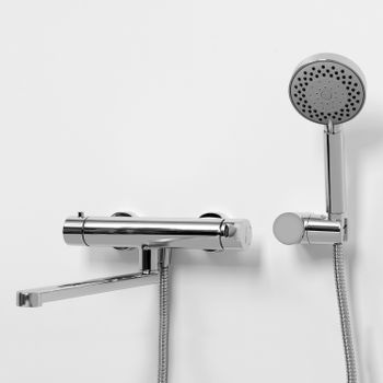 Berkel 4802L Смеситель для ванны с длинным изливом — фото 4, Смеситель для ванны