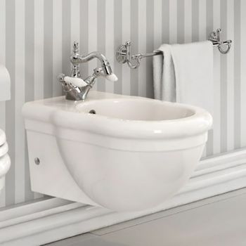 Биде Artceram Hermitage HEB003 01 00 Белое — фото 2, Биде подвесные