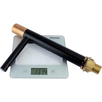 Смеситель для раковины Bronze de Luxe Avantgarde 2030MH Черный Розовое золото — фото 3, Смесители для раковины