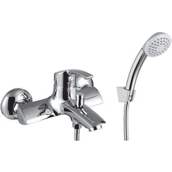 Смеситель для ванны Lemark Plus Strike LM1102C Хром — фото 1, Смеситель для ванны