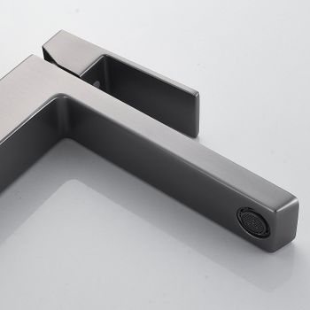 Смеситель для раковины Rose R18T R1811T-1 Оружейная сталь — фото 3, Смесители для раковины