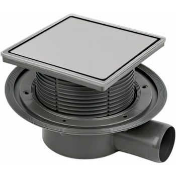 Душевой трап Bettoserb 13702556B с решеткой Хром / под плитку — фото 1, Трапы для душа