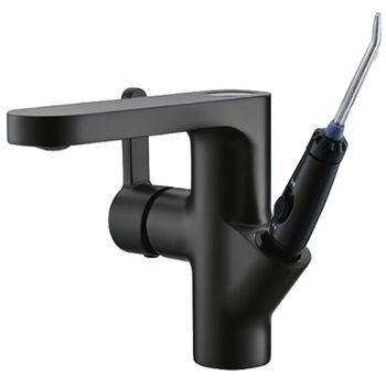 Смеситель для раковины Bronze de Luxe Optima 10188B Черный матовый — фото 1, Смесители для раковины