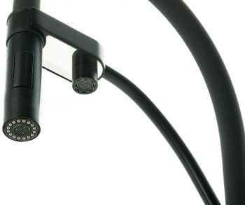 Смеситель для кухни Lemark Bronx LM3761BL Черный — фото 2, Смесители для кухни