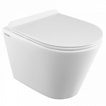 Унитаз Iddis Calipso CALRDSEI25 подвесной с сиденьем Микролифт — фото 1, Подвесные унитазы