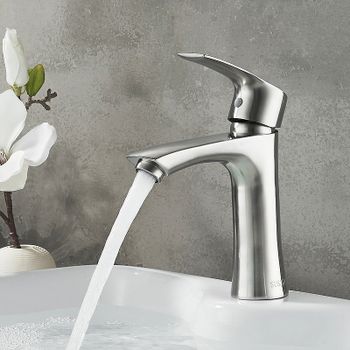 Смеситель для раковины Ledeme 71001L Нержавеющая сталь — фото 9, Смесители для раковины