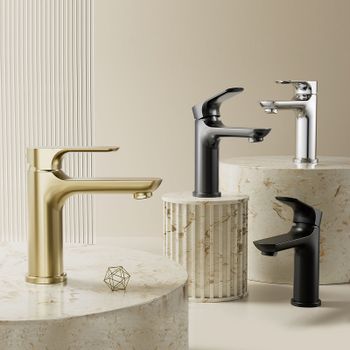 Смеситель для раковины Raglo R03.10.09 Графит матовый — фото 4, Смесители для раковины