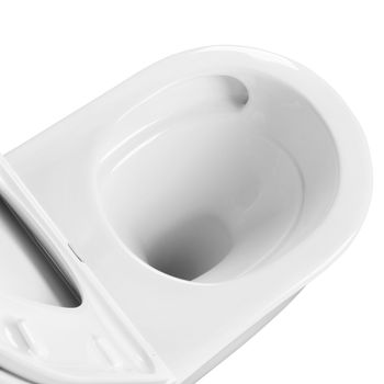 Унитаз подвесной безободковый Aquatek ЛЕЯ AQ1199Т-00, смыв Торнадо, 490*360*320 мм, горизонтальный в — фото 6, Подвесные унитазы