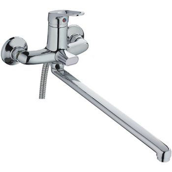 Смеситель для ванны Haiba HB2213 универсальный Хром — фото 1, Смеситель для ванны