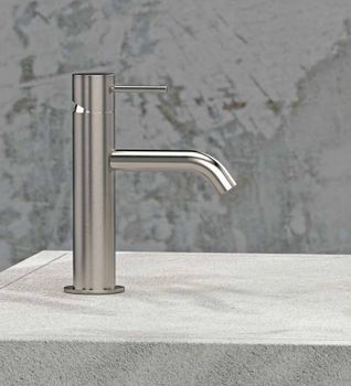 Смеситель для раковины Remer X-Style Inox SSX12 Нержавеющая сталь — фото 3, Смесители для раковины