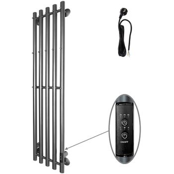 Электрический полотенцесушитель Altasan АргоЛюкс 120х27 АргоЛюкс12027Г Графит — фото 1, Электрические полотенцесушители