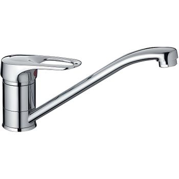 Смеситель для кухни Haiba HB4204 Хром — фото 1, Смесители для кухни