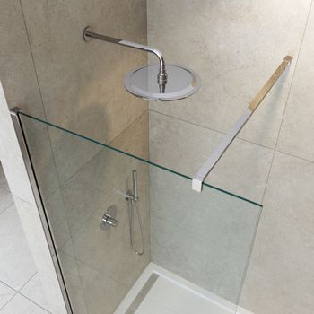 Душевая перегородка CEZARES LIBERTA-L-1-100-120-C-Cr — фото 3, Душевые перегородки