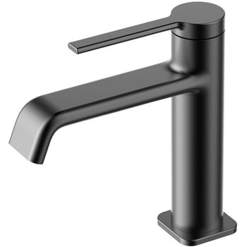 Смеситель для раковины AQUAme Asti AQM6410GM Оружейный металл — фото 1, Смесители для раковины