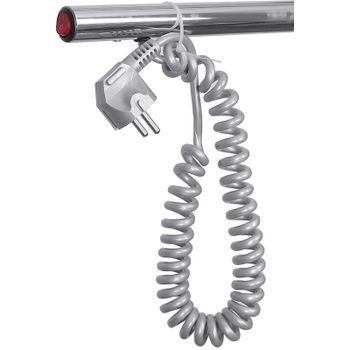 Электрический полотенцесушитель Domoterm М-образный DMT 107-25 60x50 EK L Хром — фото 3, Электрические полотенцесушители