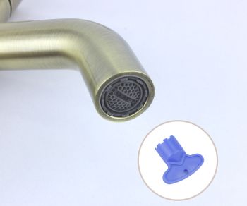 Смеситель для раковины Bronze de Luxe Scandi 1452BR Бронза — фото 3, Смесители для раковины