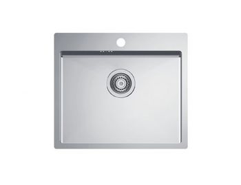 Мойка для кухни QUARTO 10 BRS-90 550x480 в комплекте с сифоном 1130551, — фото 1, Кухонные мойки