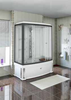 Душевой бокс Radomir Элис К2 168x85 R 1-04-6-2-5-0960 с баней с гидромассажем — фото 3, Душевые боксы