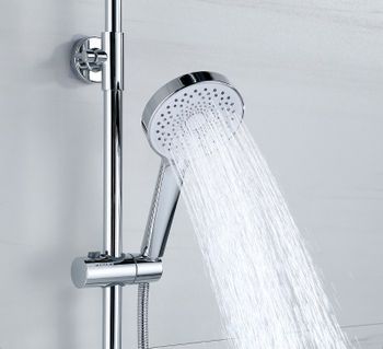 Душевая система Bond B01-9100 Хром — фото 4, Душевые стойки