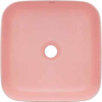 Раковина-чаша AQUAme 39 AQM5011MP Розовая матовая — фото 3, Раковины накладные