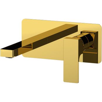 Смеситель для раковины Remer Absolute AU15DO Золото глянцевое — фото 1, Смесители для раковины