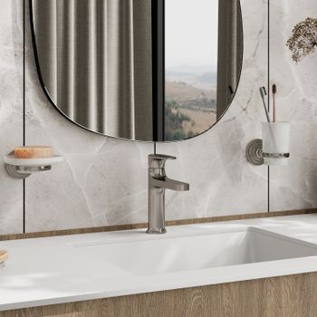 Spree 1403 Смеситель для умывальника — фото 2, Смесители для раковины