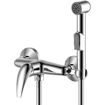 Гигиенический душ со смесителем Rossinka Y25-52 Хром — фото 1, Гигиенические души