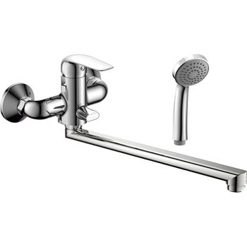 Смеситель для ванны Rush Fiji FI1835-51 универсальный Хром — фото 1, Смеситель для ванны