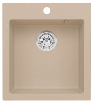 Мойка для кухни ALVEUS GRANITAL GENESIS BOOGIE 20 G55 450x500x160 — фото 1, Кухонные мойки