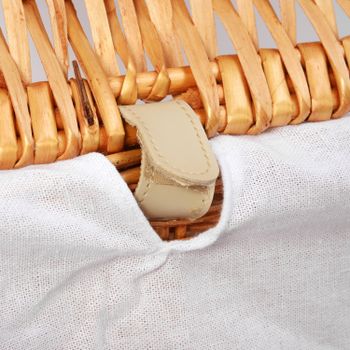 Ammer WB-370-M Плетеная корзина для белья с крышкой — фото 5, Корзины для белья