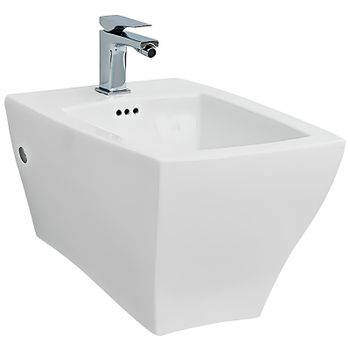 Биде Artceram Jazz JZB001 01 00 подвесное Белое — фото 2, Биде подвесные