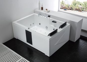 Акриловая ванна Gemy 181х121 G9061 K L с гидромассажем — фото 3, Акриловые ванны