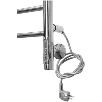 Электрический полотенцесушитель Domoterm Медея П10 500x1000 EK R Хром — фото 2, Электрические полотенцесушители