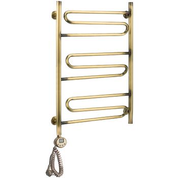 Электрический полотенцесушитель Domoterm Офелия П9 500x700 АБР EL Античная бронза — фото 1, Электрические полотенцесушители