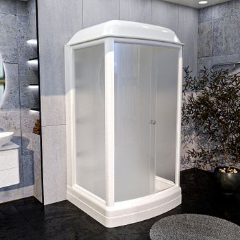 Душевая кабина Radomir Диана 1 118x108 1-05-1-0-0-0601 без гидромассажа — фото 1, Душевые кабины