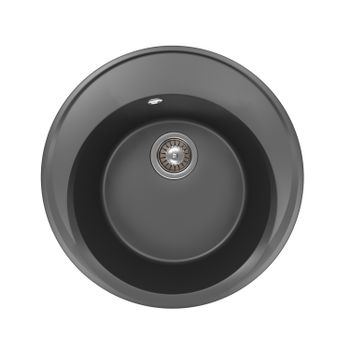 Florentina Мойка "Лацио" 510, антрацит — фото 1, Кухонные мойки