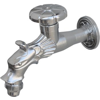 Кран для одного типа воды Bronze de Luxe 21601 Хром — фото 1, Краны