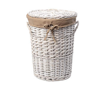 Aller WB-106-L Плетеная корзина для белья с крышкой — фото 1, Корзины для белья