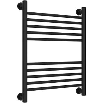 Водяной полотенцесушитель Сунержа Богема+ прямая 600х500 31-0220-6050 Черный матовый — фото 6, Водяные полотенцесушители