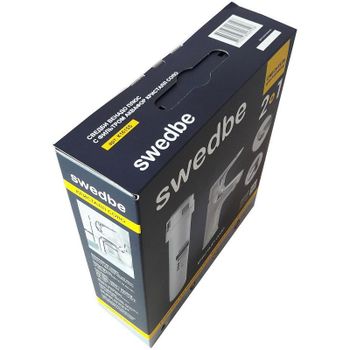 Смеситель для раковины Swedbe Venado Plus K1615S с фильтром Хром — фото 2, Смесители для раковины