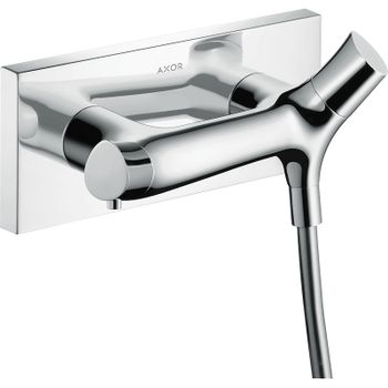 Смеситель для душа Axor Starck Organic 12602000 с термостатом Хром — фото 1, Смеситель для душа