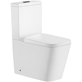 Унитаз компакт CeramaLux K2170-1 с бачком и сиденьем Микролифт — фото 1, Напольные унитазы